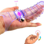 Finger sleeve vibrator