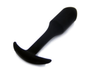 Black Rubber Sex Butt Plug Toys