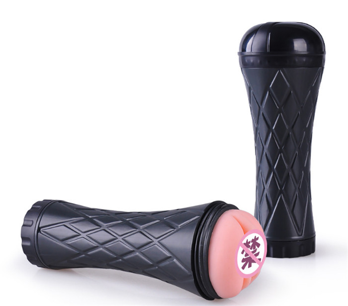 7 Speeds Vibrating Vagina&mouth Masturbation Cup For Man Adult Sex Product