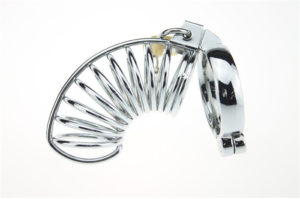 Stainless Steel Chastity Cock Cage Sex Toy