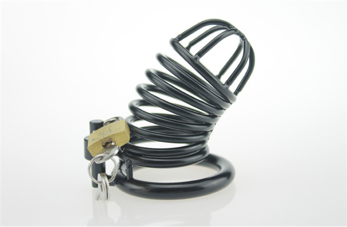 Black Chastity Penis Cage SM Adult Product