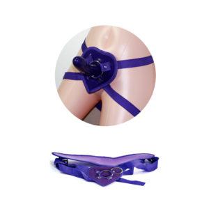 Strap On Dildo For Lesbian Sex Toys Purple